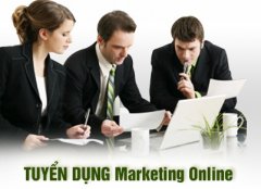 Tuyển dụng NV marketing online - Mức lương 5.5 - 7 tr