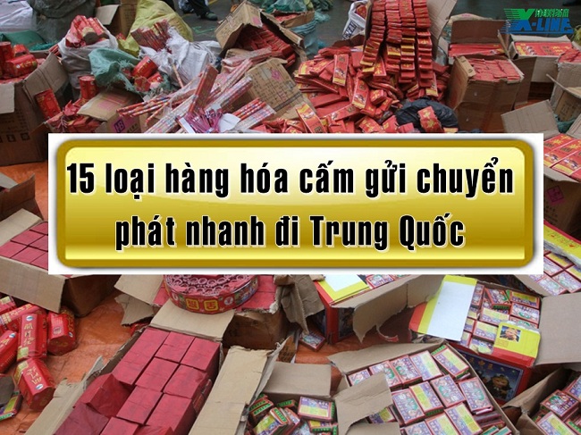 15 hàng cấm trong vận chuyển hàng hóa